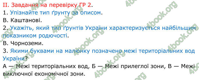 ГДЗ Зошит Географія 8 клас Гільберг (2025)