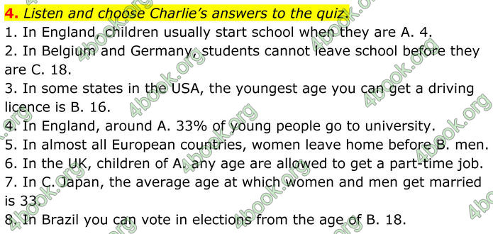 ГДЗ Англійська мова 8 клас Стайрінг (Prepare)