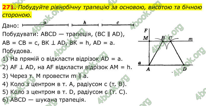 ГДЗ Геометрія 8 клас Мерзляк (2025)