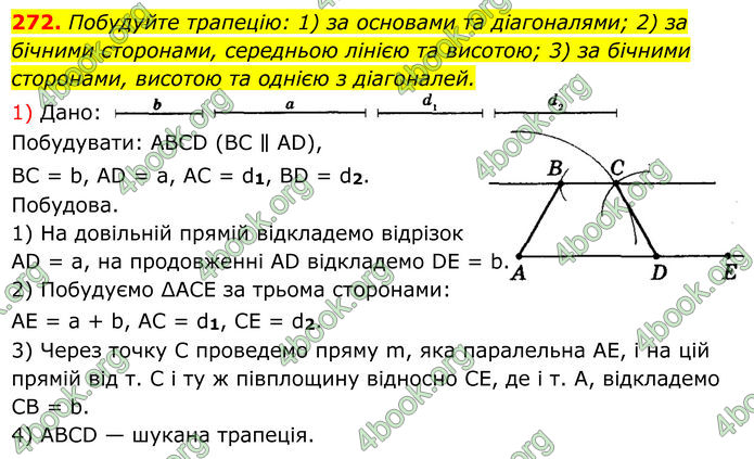 ГДЗ Геометрія 8 клас Мерзляк (2025)