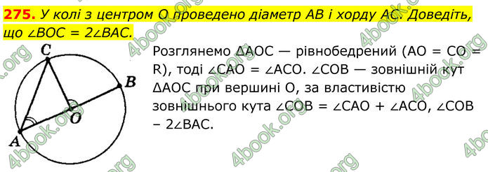 ГДЗ Геометрія 8 клас Мерзляк (2025)