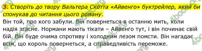 ГДЗ Зарубіжна література 7 клас Міляновська