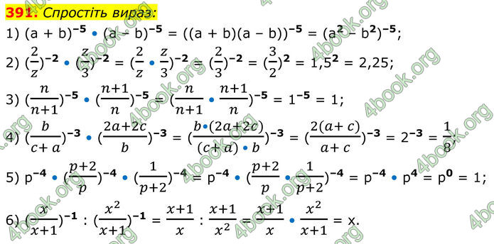 ГДЗ Алгебра 8 клас Тарасенкова (2025)