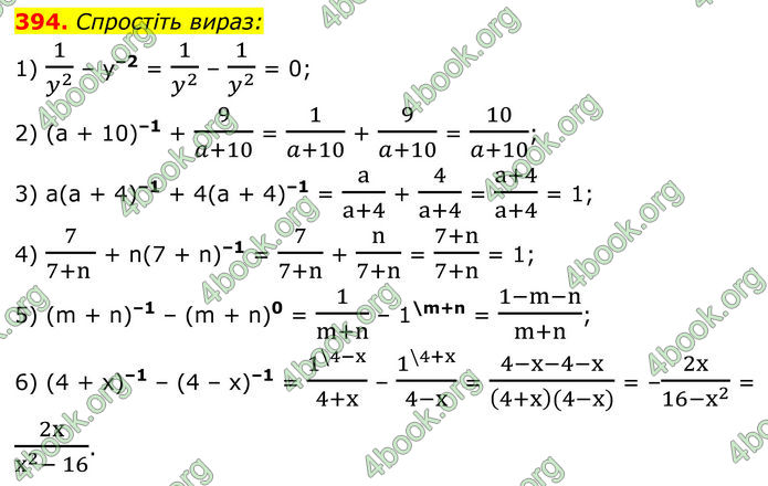 ГДЗ Алгебра 8 клас Тарасенкова (2025)