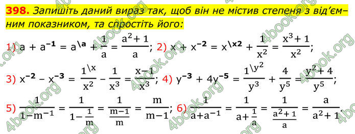 ГДЗ Алгебра 8 клас Тарасенкова (2025)