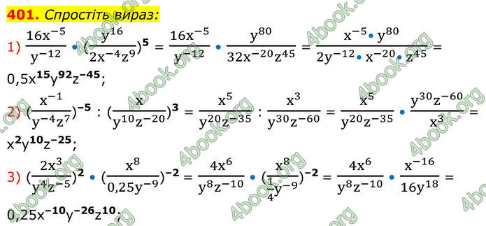 ГДЗ Алгебра 8 клас Тарасенкова (2025)