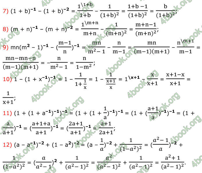 ГДЗ Алгебра 8 клас Тарасенкова (2025)