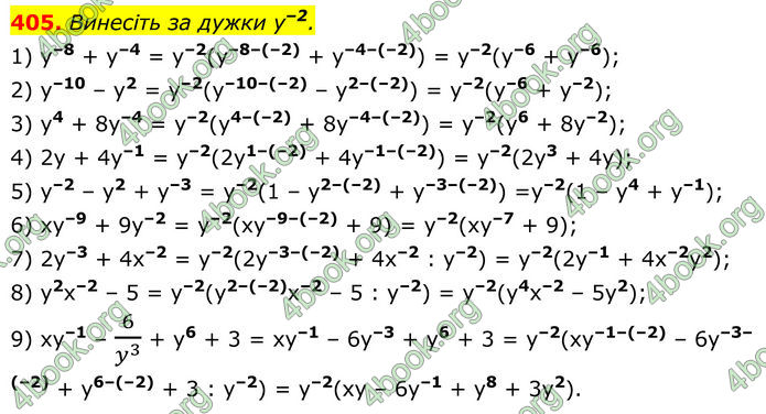 ГДЗ Алгебра 8 клас Тарасенкова (2025)