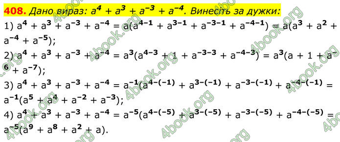 ГДЗ Алгебра 8 клас Тарасенкова (2025)