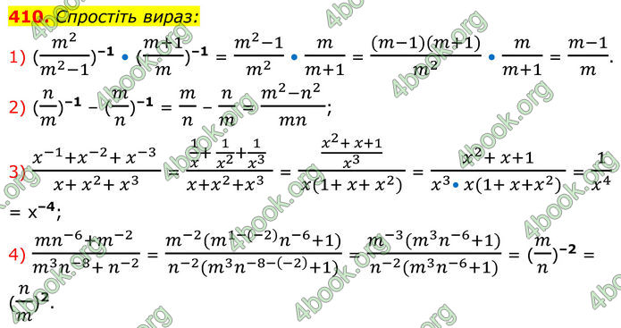 ГДЗ Алгебра 8 клас Тарасенкова (2025)