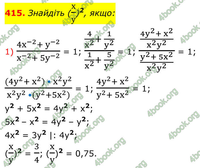 ГДЗ Алгебра 8 клас Тарасенкова (2025)