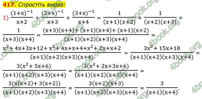 ГДЗ Алгебра 8 клас Тарасенкова (2025)