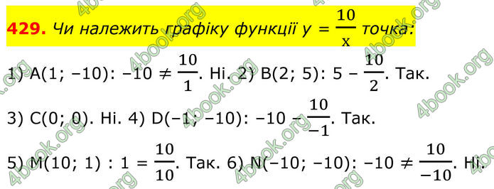ГДЗ Алгебра 8 клас Тарасенкова (2025)