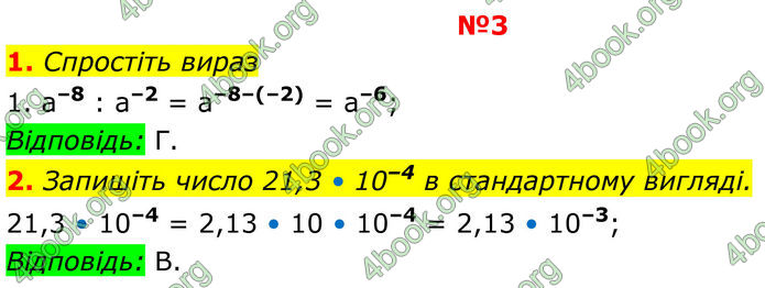 ГДЗ Алгебра 8 клас Тарасенкова (2025)