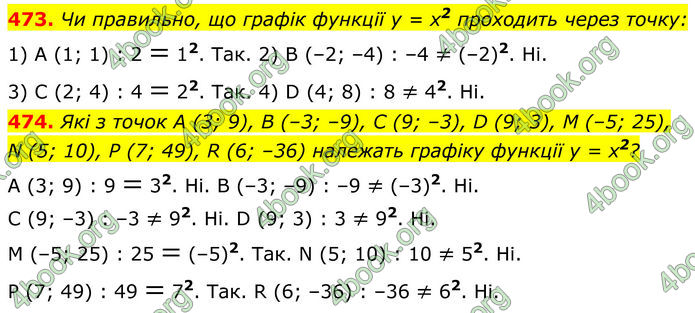 ГДЗ Алгебра 8 клас Тарасенкова (2025)