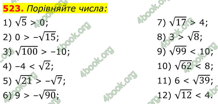 ГДЗ Алгебра 8 клас Тарасенкова (2025)