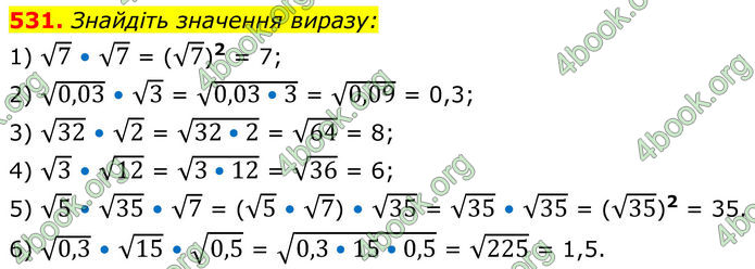 ГДЗ Алгебра 8 клас Тарасенкова (2025)