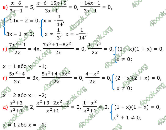 ГДЗ Алгебра 8 клас Бевз (2025)
