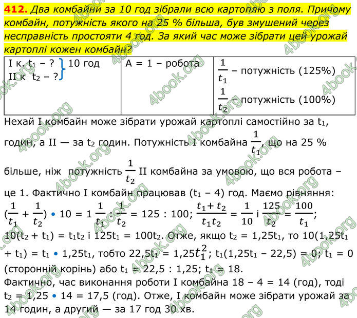 ГДЗ Алгебра 8 клас Бевз (2025)