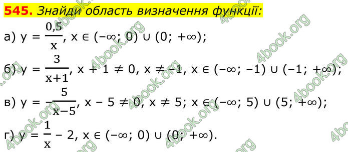 ГДЗ Алгебра 8 клас Бевз (2025)