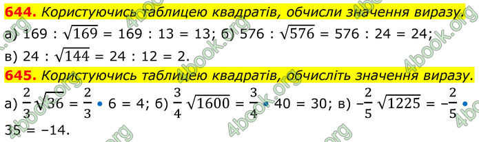 ГДЗ Алгебра 8 клас Бевз (2025)