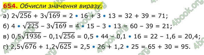 ГДЗ Алгебра 8 клас Бевз (2025)