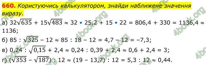 ГДЗ Алгебра 8 клас Бевз (2025)