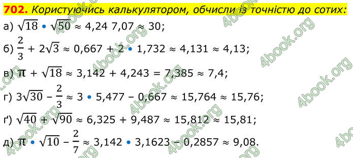 ГДЗ Алгебра 8 клас Бевз (2025)