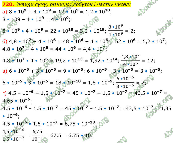 ГДЗ Алгебра 8 клас Бевз (2025)