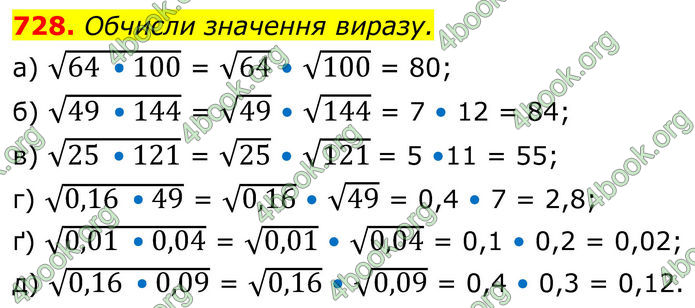 ГДЗ Алгебра 8 клас Бевз (2025)