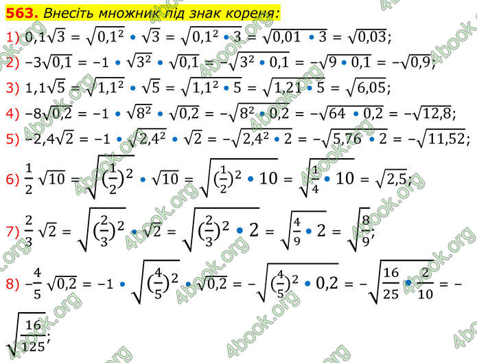 ГДЗ Алгебра 8 клас Тарасенкова (2025)