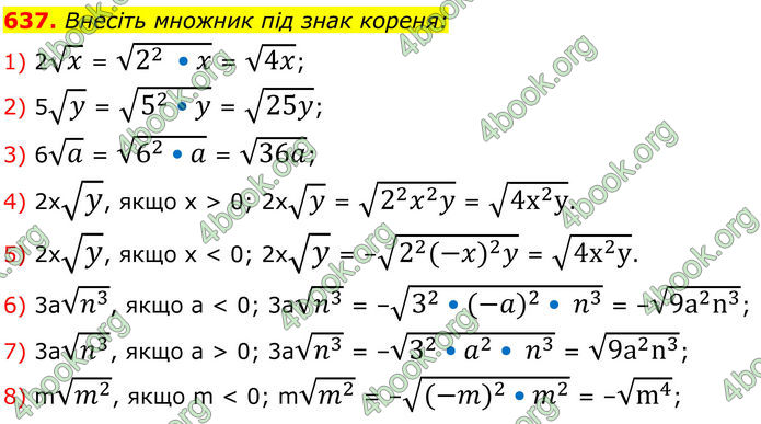 ГДЗ Алгебра 8 клас Тарасенкова (2025)