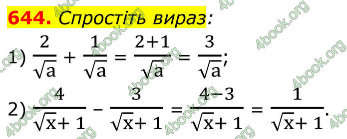 ГДЗ Алгебра 8 клас Тарасенкова (2025)
