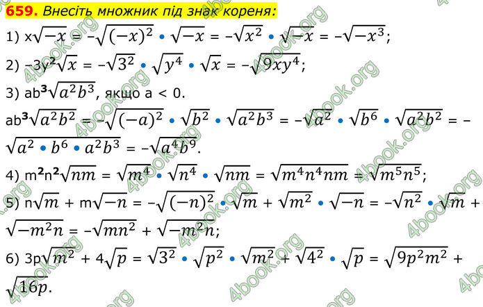 ГДЗ Алгебра 8 клас Тарасенкова (2025)