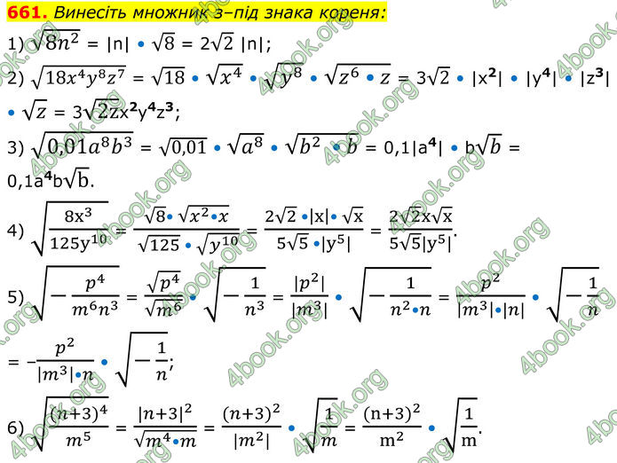 ГДЗ Алгебра 8 клас Тарасенкова (2025)