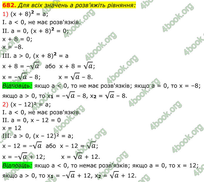 ГДЗ Алгебра 8 клас Тарасенкова (2025)