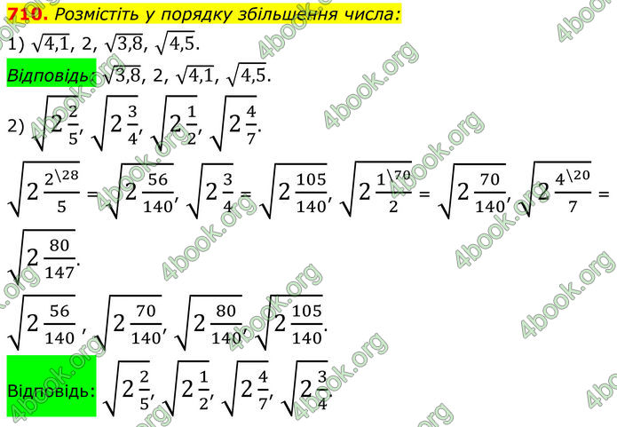 ГДЗ Алгебра 8 клас Тарасенкова (2025)