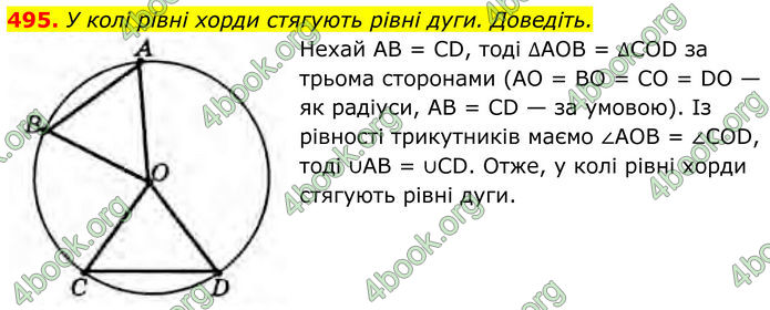 ГДЗ Геометрія 8 клас Бурда (2025)