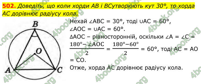 ГДЗ Геометрія 8 клас Бурда (2025)