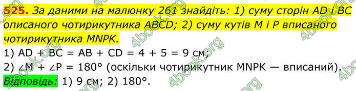 ГДЗ Геометрія 8 клас Бурда (2025)