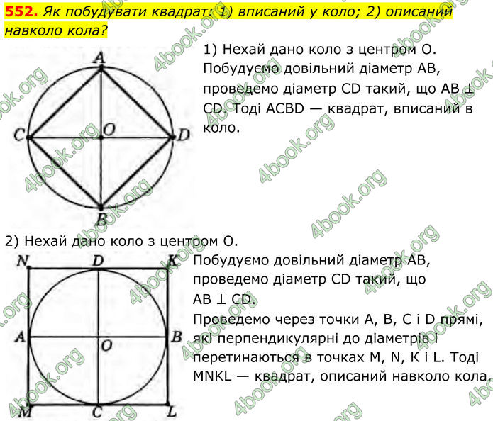 ГДЗ Геометрія 8 клас Бурда (2025)