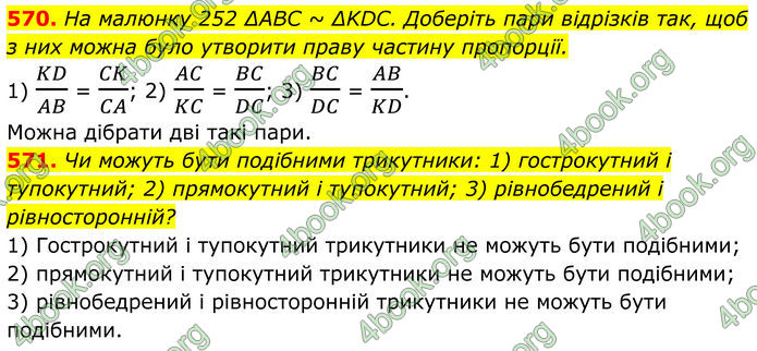 ГДЗ Геометрія 8 клас Бурда (2025) ГДЗ Геометрія 8 клас Бурда (2025)
