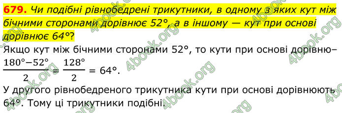 ГДЗ Геометрія 8 клас Бурда (2025)