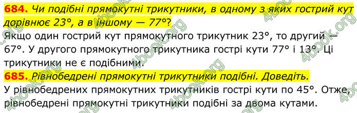 ГДЗ Геометрія 8 клас Бурда (2025)