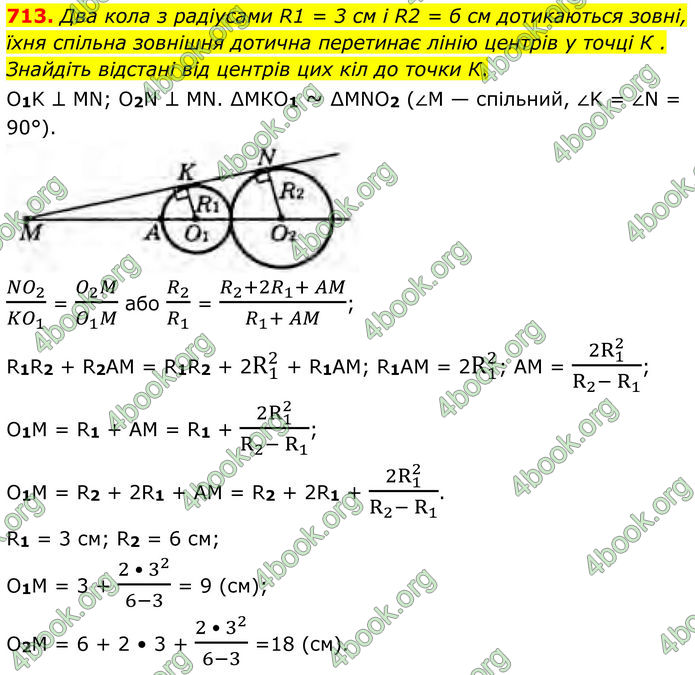 ГДЗ Геометрія 8 клас Бурда (2025)