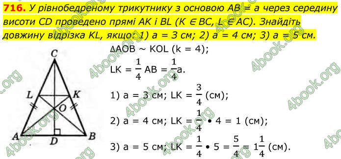 ГДЗ Геометрія 8 клас Бурда (2025)