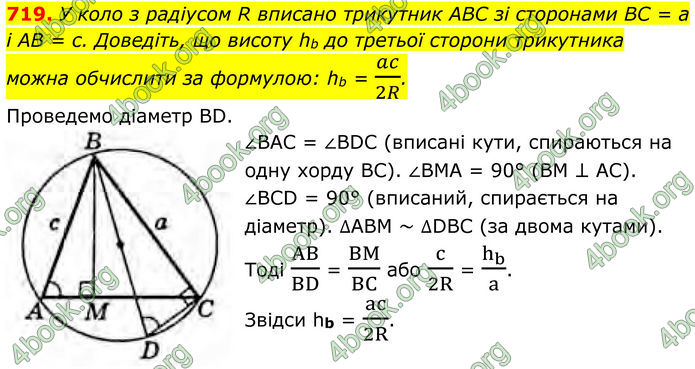 ГДЗ Геометрія 8 клас Бурда (2025) ГДЗ Геометрія 8 клас Бурда (2025)