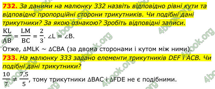 ГДЗ Геометрія 8 клас Бурда (2025)