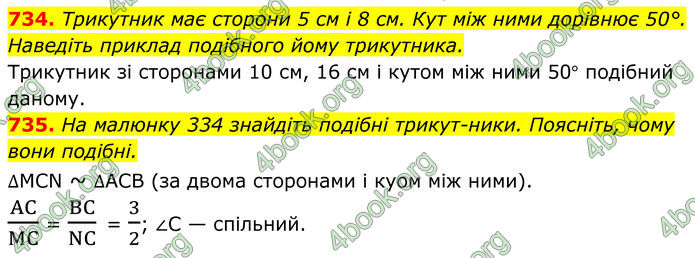 ГДЗ Геометрія 8 клас Бурда (2025)