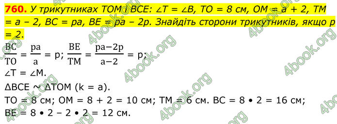 ГДЗ Геометрія 8 клас Бурда (2025)